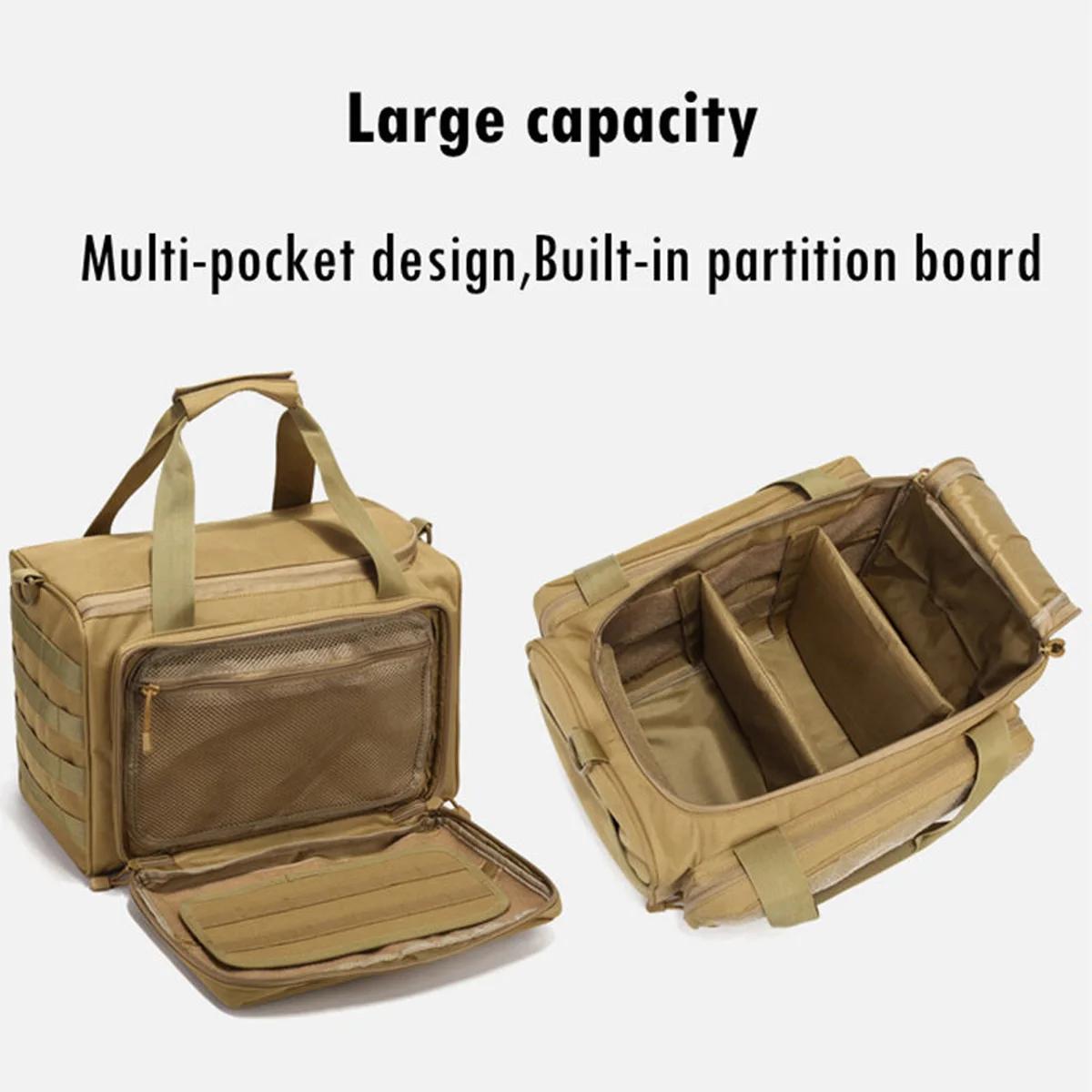 Sac de plage pour entraînement de chasse en plein air, sacs pour pistolet Molle, escalade, randonnée