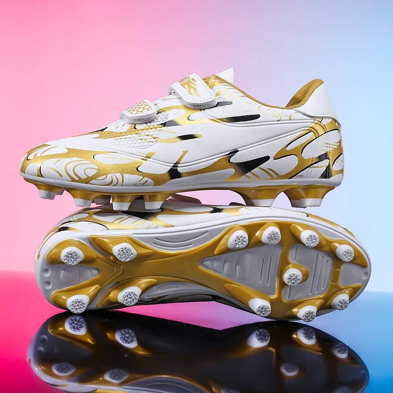Nouveaux hommes enfants bottes de Football ultralégers garçons chaussures de Football professionnell