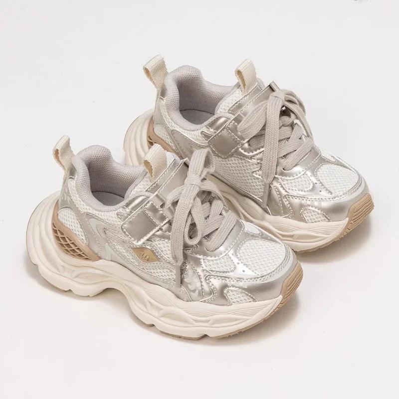 2025 enfants chaussures décontractées pour filles garçons automne nouvelle mode Style coréen fond so