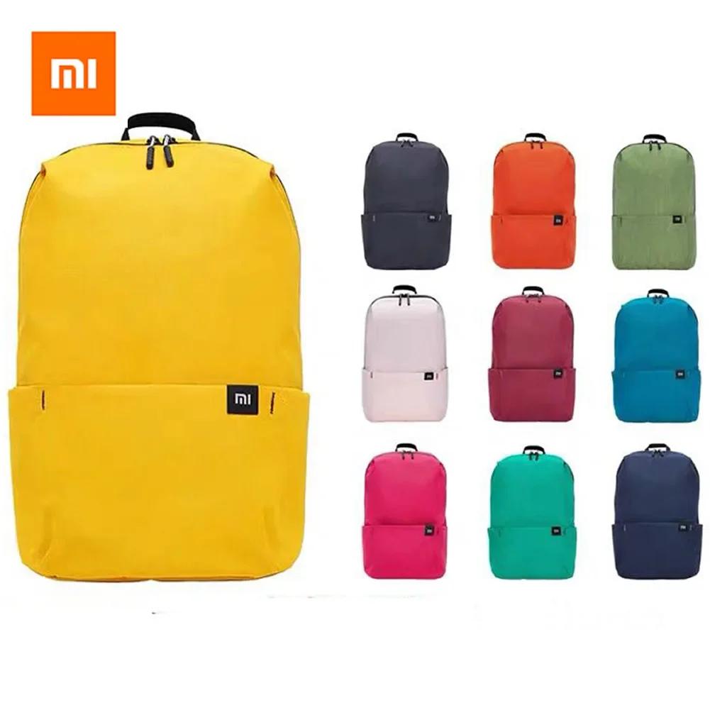 Xiaomi Mi-Petit sac à dos original, sacoche de ville, de loisirs, de voyage, de sport, étanche, unis