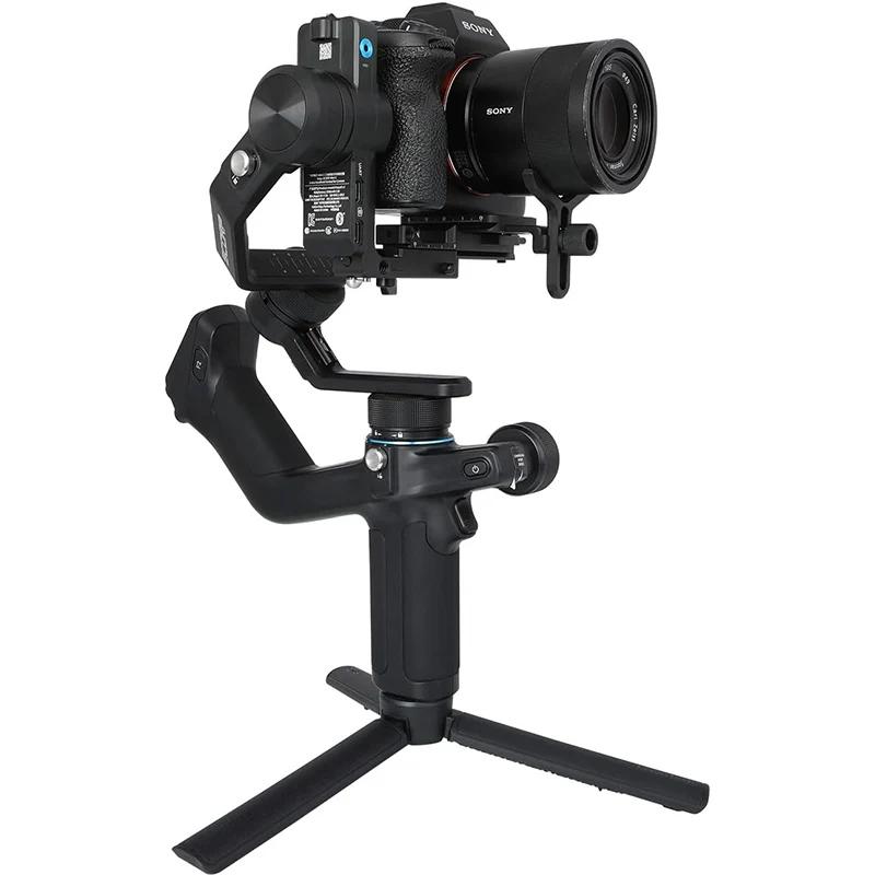 FeiyuTech SCORP Mini 2 Gimbal Portable 3 Axes pour Appareil Photo Hybride, Caméra d’Action et Smartp