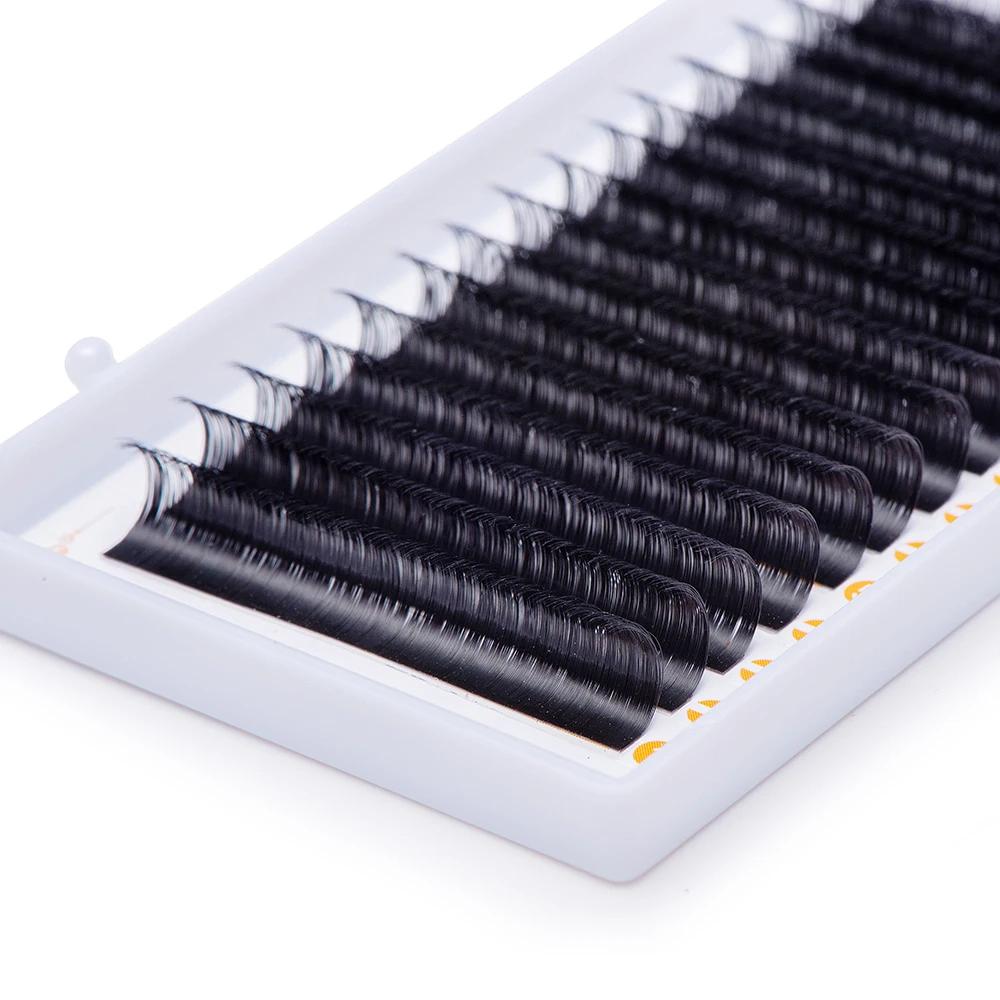 DOSMOTH 40 boîtes 7-16mm cils de vison naturels faits à la main individuels, extension de cils, faux