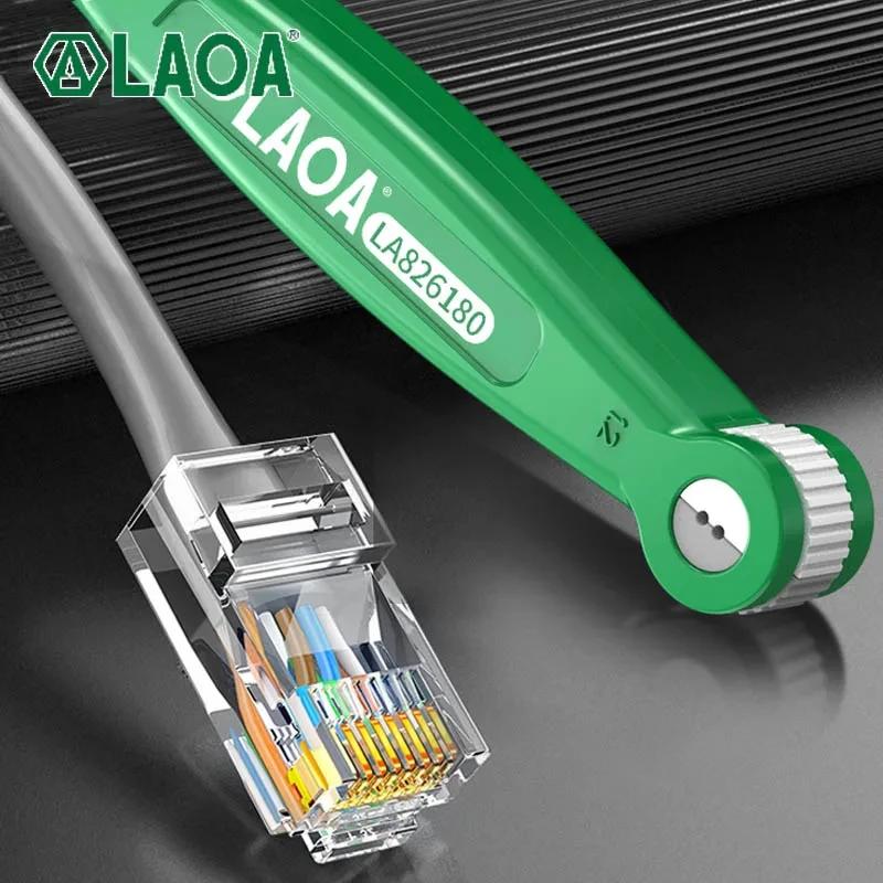 LAOA – outil de détorsion de câble réseau, lisseur de fil d'ingénieur de 0.8 à 1.8mm pour les outils