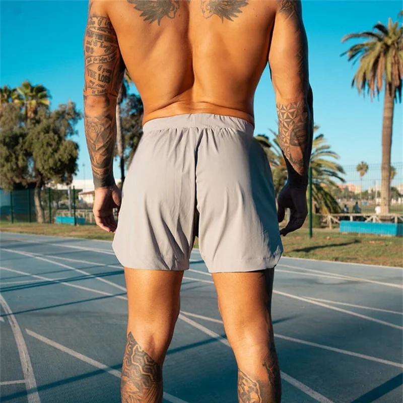 Shorts de sport respirants pour hommes, idéaux pour le jogging, le basketball et la course à pied –