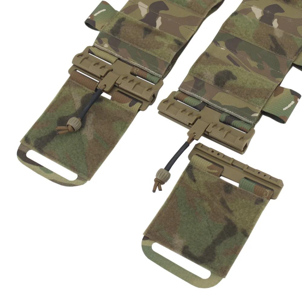 VULPO tactique FCSK gilet dégagement rapide plaque de couverture transporteur élastique Cummerbund t