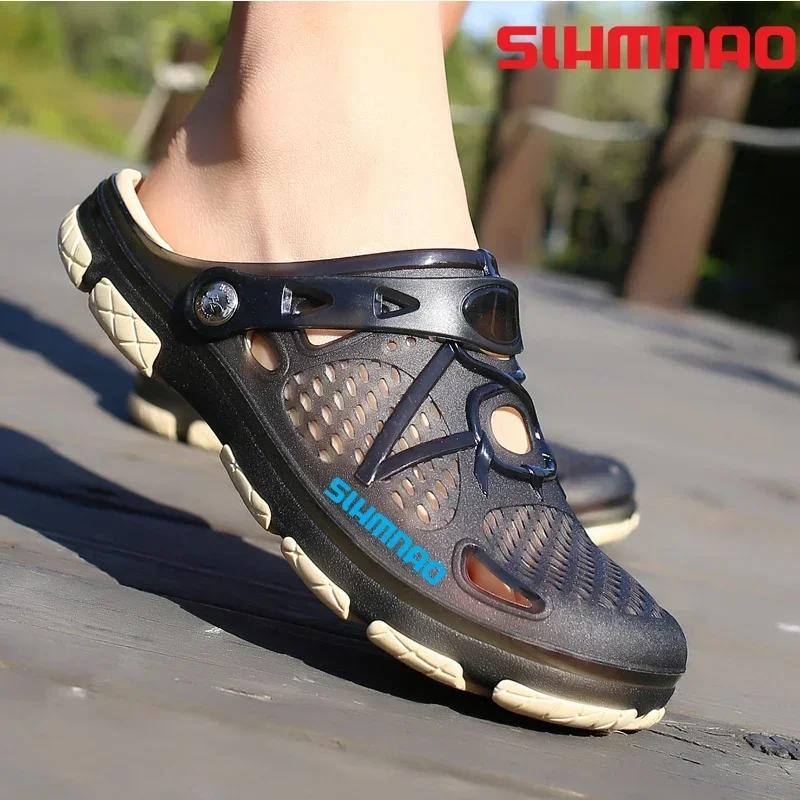 Sandales de pêche pour hommes, pantoufles d'été, sandales de plage, chaussures d'extérieur, tongs re
