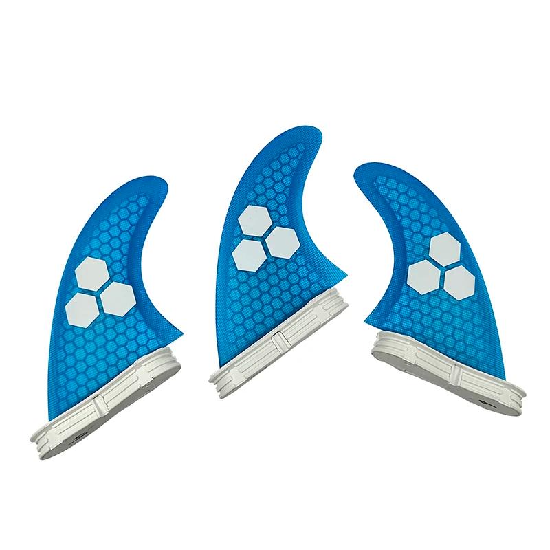 Grande planche de surf UPSURF FCS Ⅱ, ailerons 3 pièces/ensemble, stabilisateur pour le surf, aileron