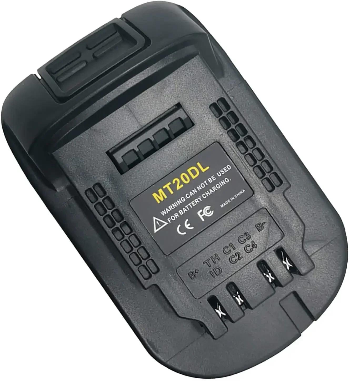 Adaptateur de batterie MT20DL pour Makita 18V Bl1830 Bl1860 Bl1815, conversion de batterie Li-Ion en