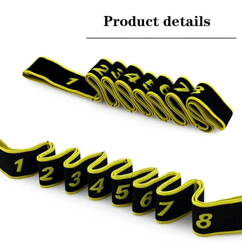 Ceinture élastique extensible pour femmes et hommes, exercice de Fitness, danse latine, sangle de tr