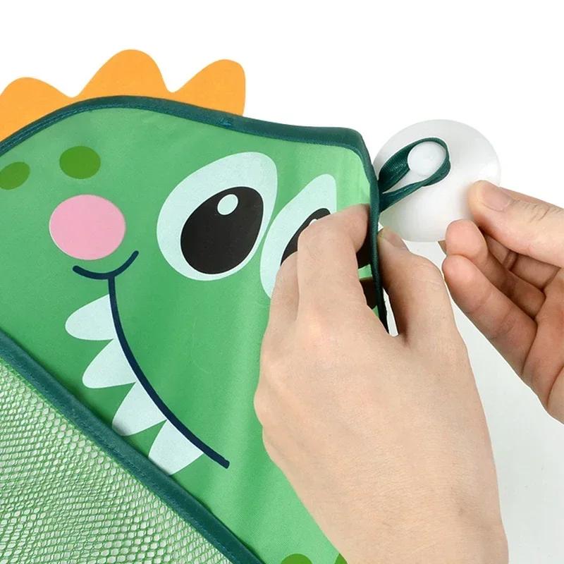 Organisateur enfants rangement rangement aspiration salle de bain baignoire poupée sac suspendu dino