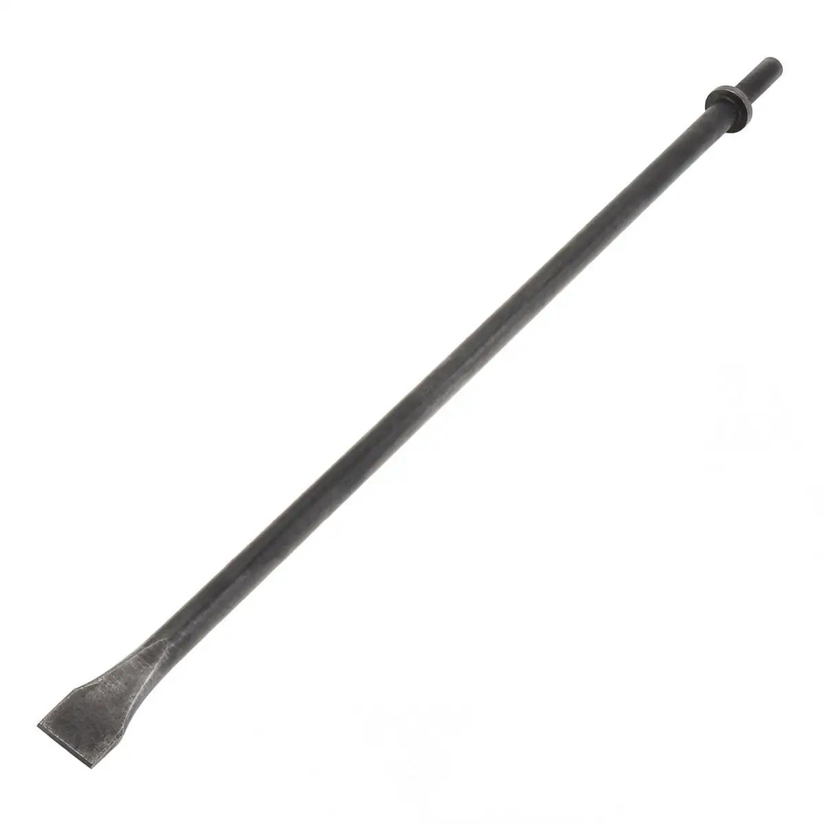 Tête de ciseau à air dure 120-460 mm 45 # Tête de pelle à Air solide en acier, embout de marteau à