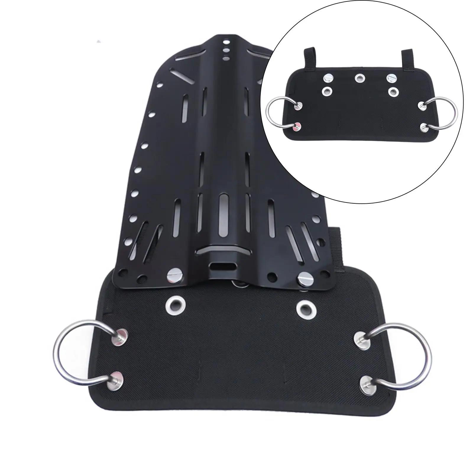 Scuba Diving Squar Butt Plate Stainless Steel Handle for Sidemount BCD with 2