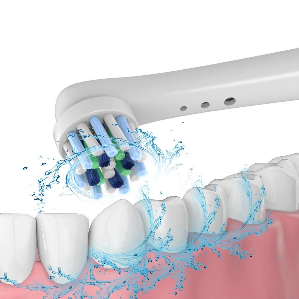 Têtes de brosse à dents électrique de rechange pour Oral B, accessoire à poils sensibles, D100, D25,