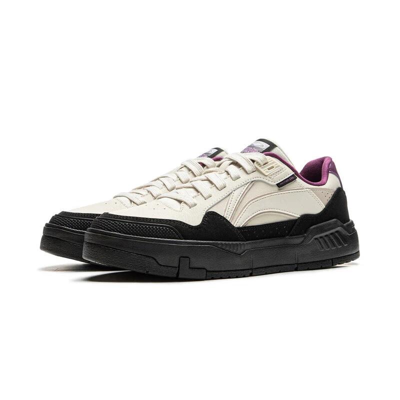 Li-Ning COMMON 80s – chaussures de style de vie pour femmes, chaussures de sport à double coussin, c