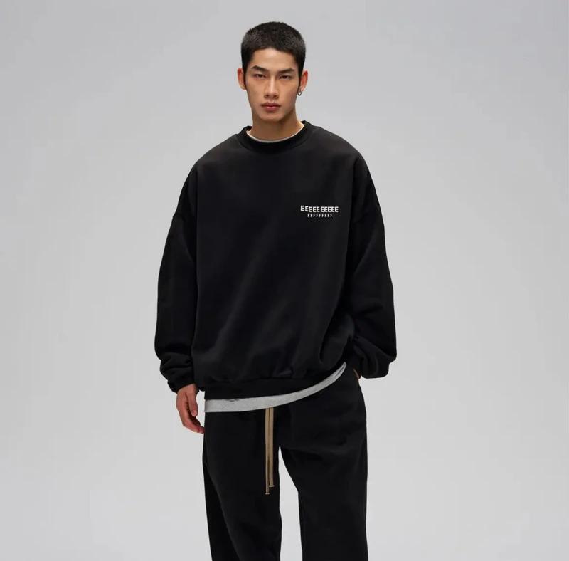 La Collection de retour à l'école sweats col rond pull à capuche marque américaine à la mode pull sw