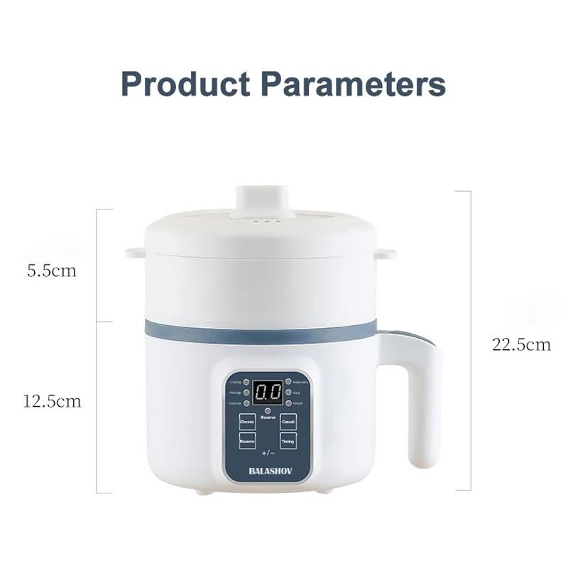 Cuiseur à riz électrique 1,7 l, simple, Double couche, 220V, multi-cuiseur antiadhésif, multicuiseur