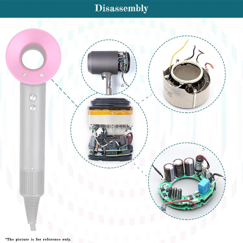 Bobine de chauffage de tension 220V, pièce de réparation pour sèche-cheveux Dyson HD01 HD02 HD03 HD0