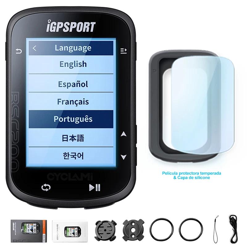Ordinateur de vélo sans fil, GPS IGPSPORT – compteur de vélo GPS sans fil BSC200, bsc 200 pouces, co