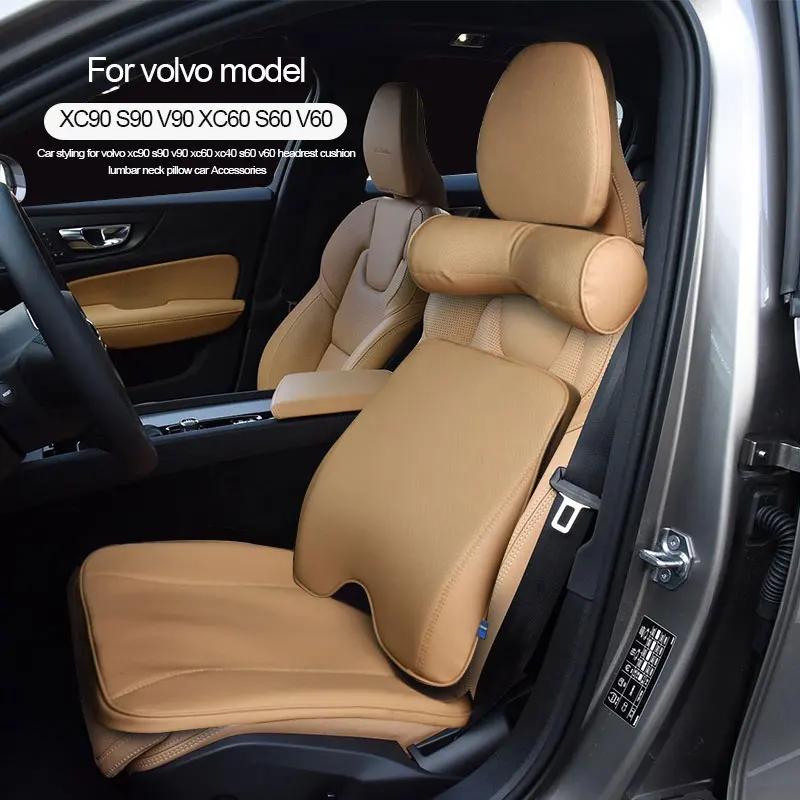 Coussin appui-tête pour volvo xc90 s90 v90 xc60 xc40 s60 v60 C40 EX90, oreiller lombaire pour le cou