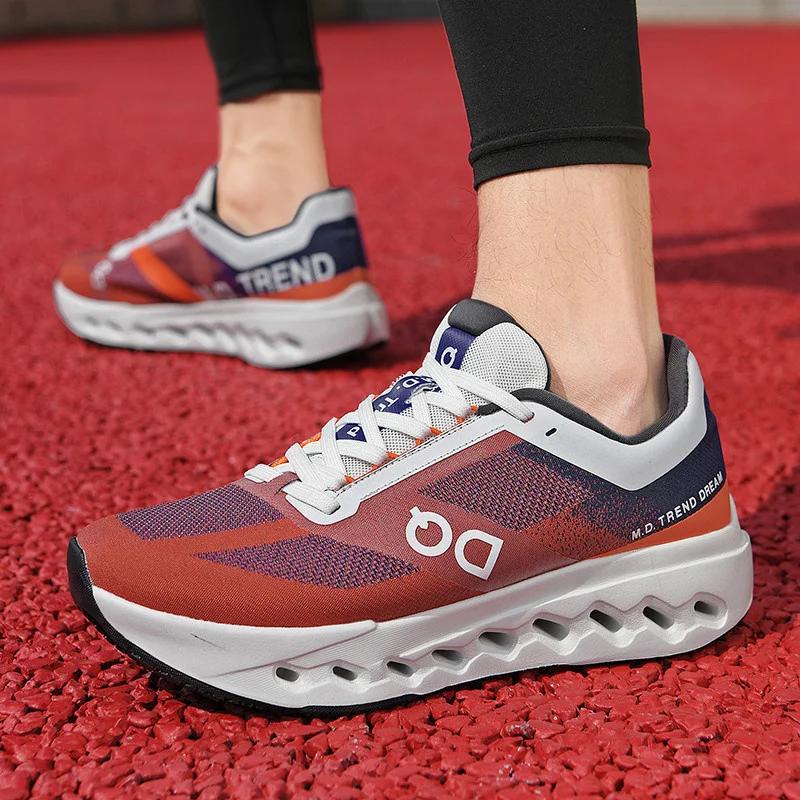Chaussures de course de haute qualité pour hommes et femmes, baskets de marque respirantes en maille