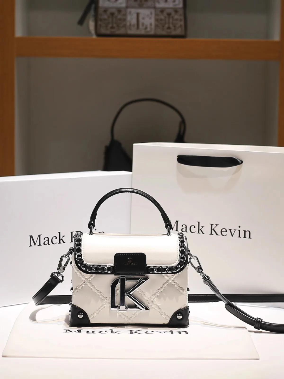 Sac à main carré en cuir de haute qualité pour femmes, nouvelle mode et populaire, couleur contrasté