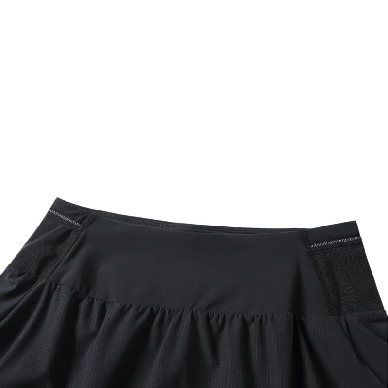 Li-Ning Jupes courtes de course pour femmes AT DRY Coupe régulière Confortables Respirantes Couleur