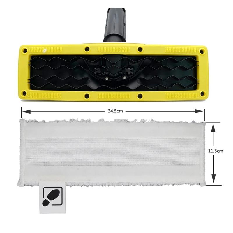Têtes de vadrouille à vapeur en microfibre, tissu pour aspirateur à main Karcher Easyfix SC2 SC3 SC4