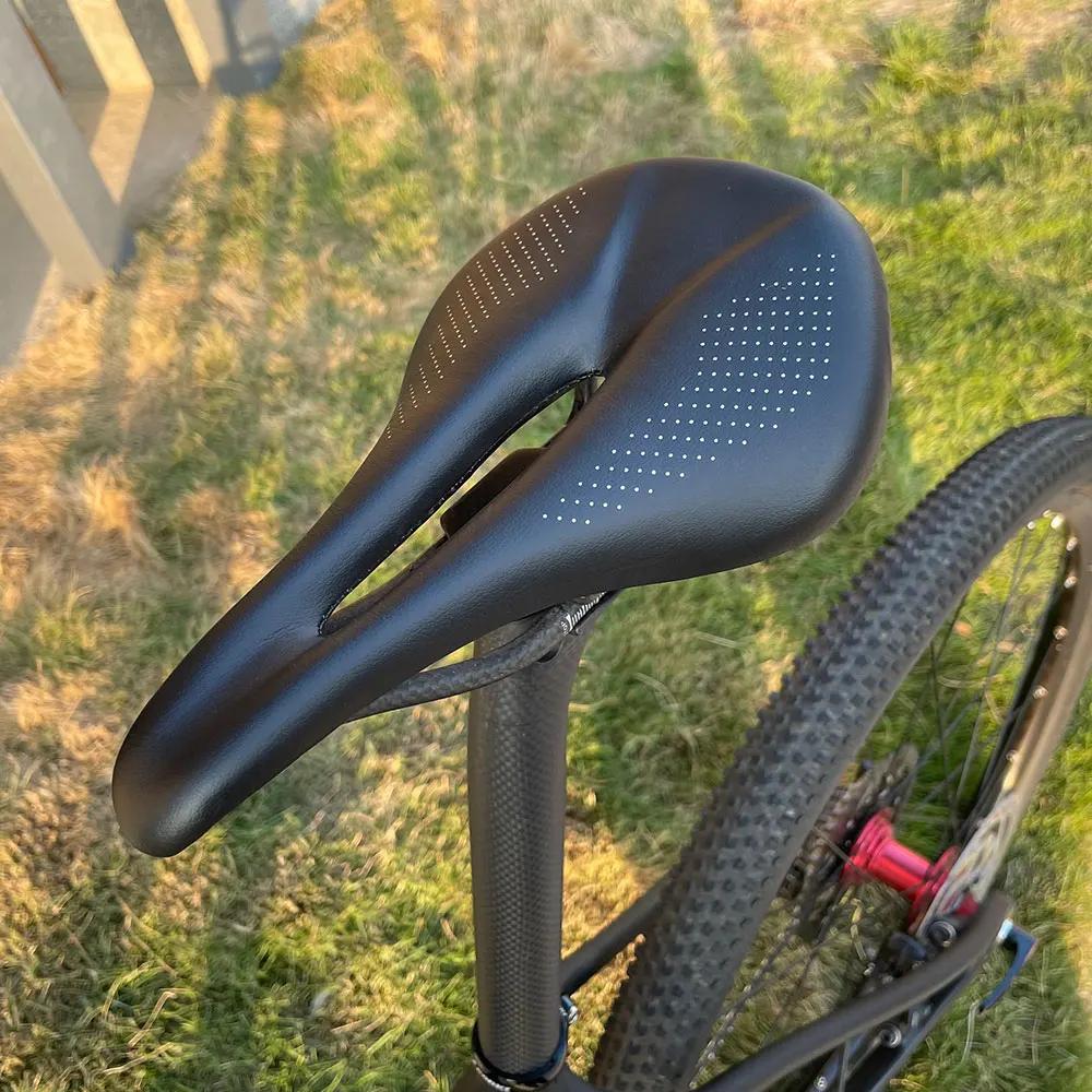 Eliteone selle de vélo carbone puissance route/vtt selle de vélo 143mm 155mm selles de vélo de Triat