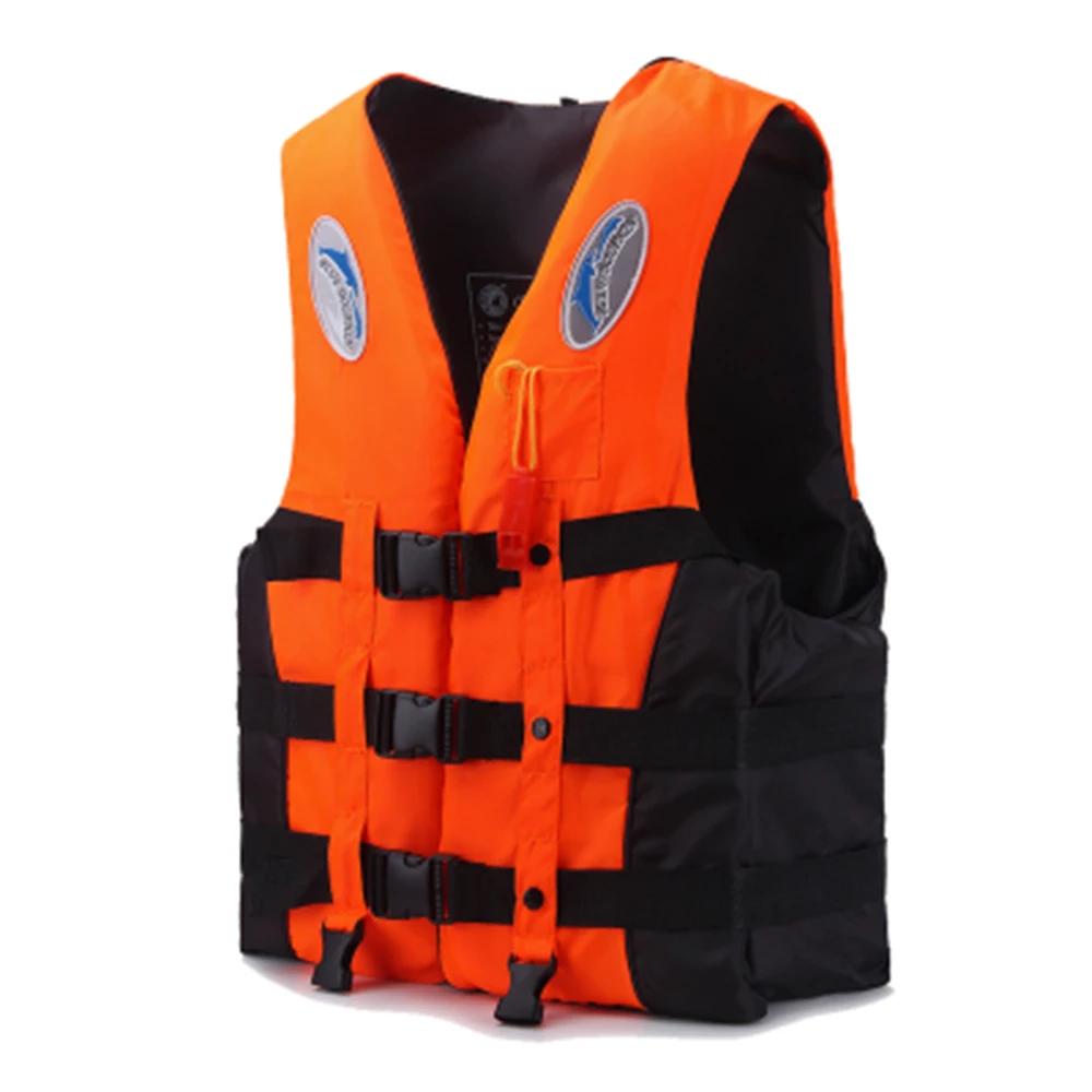 Gilet de sauvetage de natation en plein air pour adultes, combinaison de survie à flottabilité régla