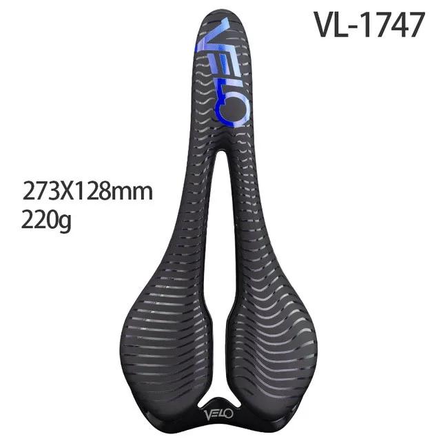 Velo-Selle légère de vélo de route 1776/1747, siège confortable en alliage de gel Ti pour la course,