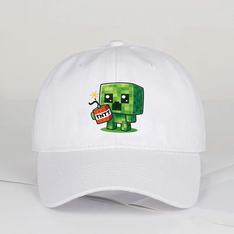 Casquette de baseball à motif Creeper | Casquette Hip-Hop unisexe, légère et ajustée, idéale pour