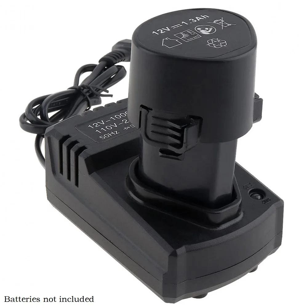 Chargeur universel pour perceuse électrique 12V, 1 pièce, chargeur Rechargeable Li-Ion DC US/EU, Sup