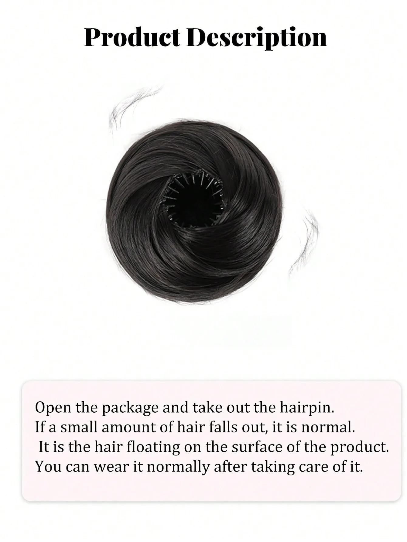 Perruque queue de cheval synthétique réglable pour femmes, chignon magique en forme de nid d'oiseau