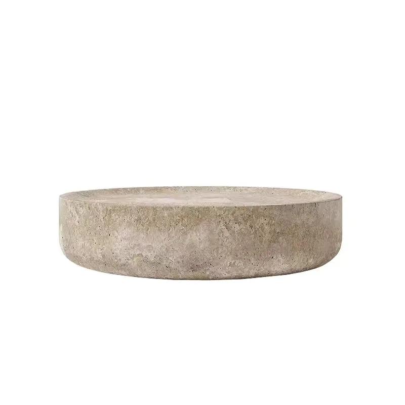 Table d'appoint ronde moderne claire japonaise industrielle Simple mignon gain de place Table basse