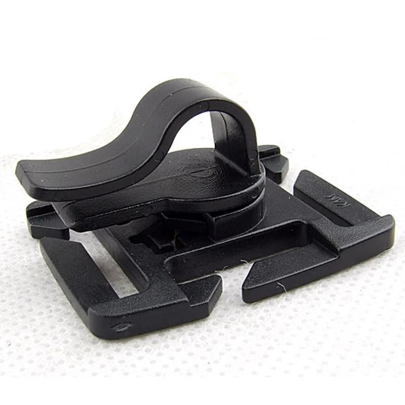 Clip de Tube à boire rotatif Molle, 2 pièces, vessie d'hydratation, piège à Tube de paille, Clip de