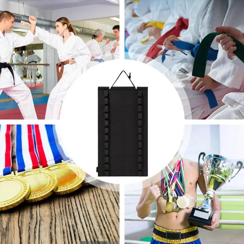 Présentoir de ceinture de Taekwondo, présentoir de ceinture de karaté, 12 ceintures, présentoir mura
