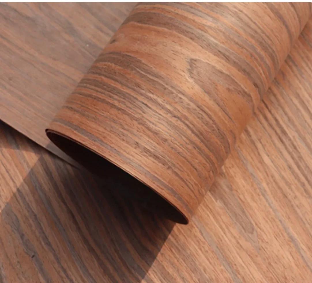 Feuilles de placage en bois de chêne royal violet, L:2.5 mètres, largeur: 580mm, T:0.25mm, technolog