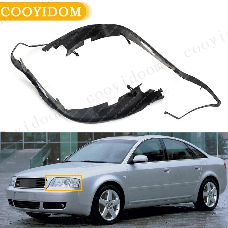 Anneau de garniture de couvercle d'étanchéité de phare avant de voiture, pour Audi A6 C5 2002 2003 2
