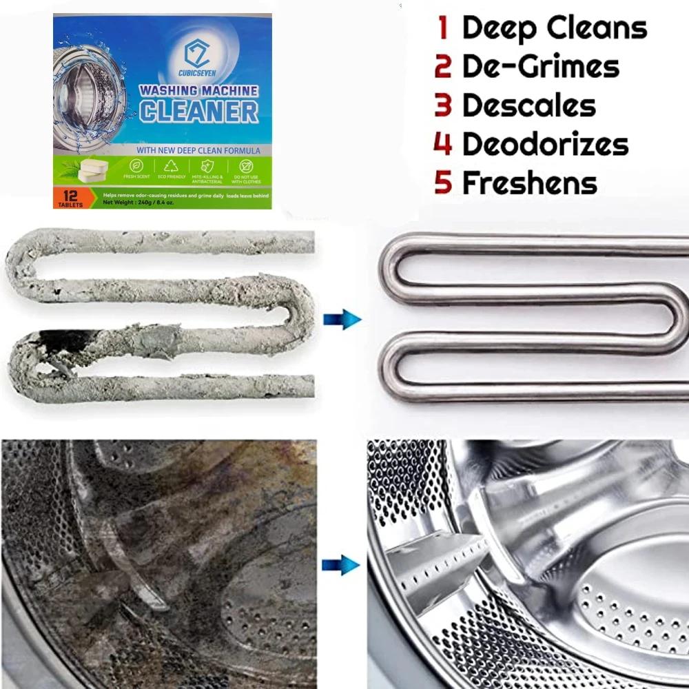 Cubicseven-Tablette de lavage pour machine à laver, Agent de livres profonds, adaptée à la machine à