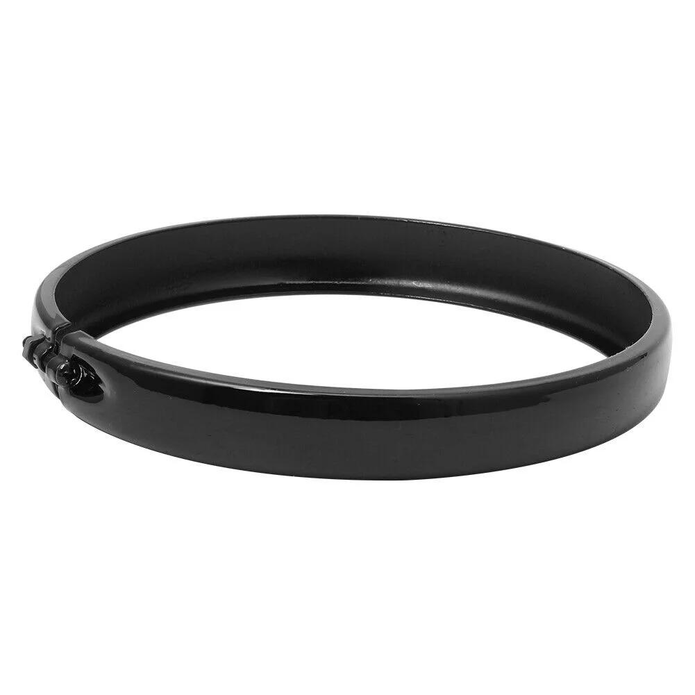 Anneau de décoration de phare de moto noir 5,75'' pour Harley Sportster Iron 883 1200 Dyna Softail S