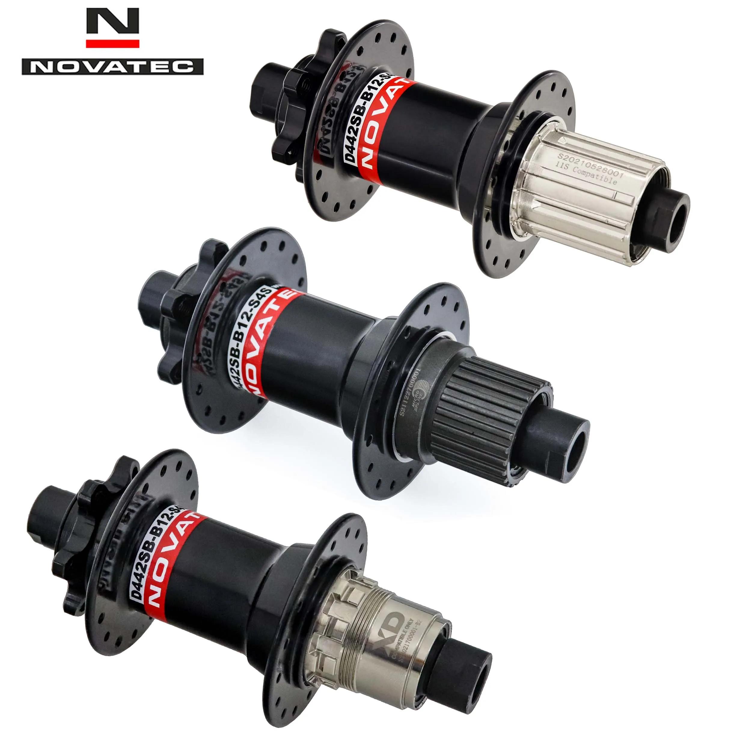 Novatec D442SB-B12 Boost 148mm x 12mm axe traversant 142x12mm 32 trous 6 boulons arrière XD Micro mo