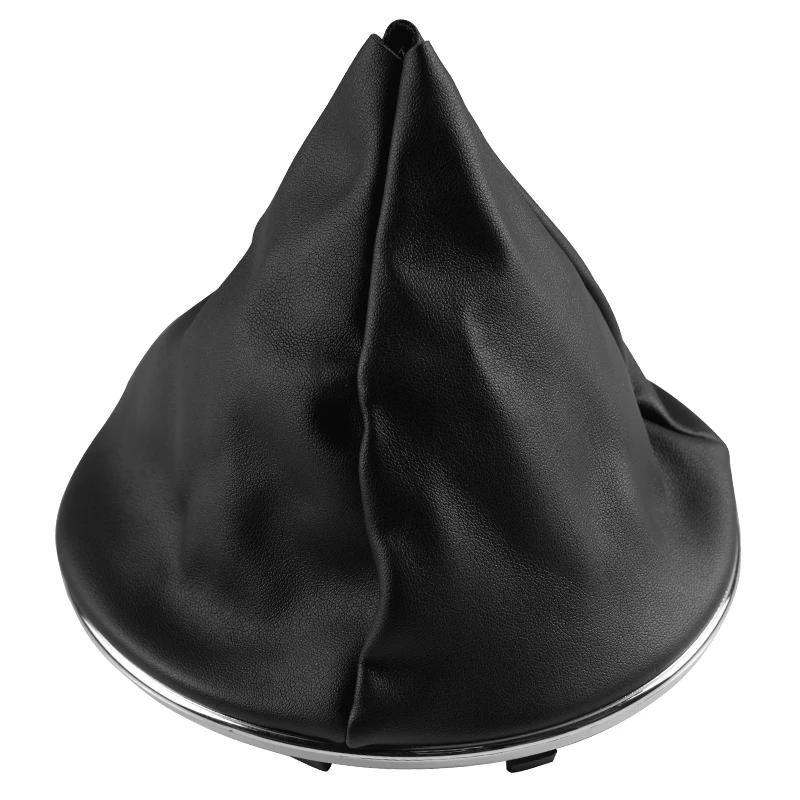 Pour Fiat 500 500C 2007-2018 5/6 vitesses pommeau de levier de vitesse Sitck tête en cuir guêtre bot