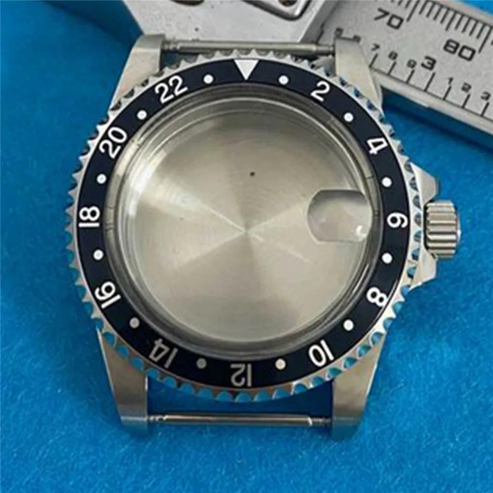 Boîtier de Montre Rétro pour Homme, Étanche, en Acier Inoxydable, Miroir Acrylique, pour NH34 NH35 N