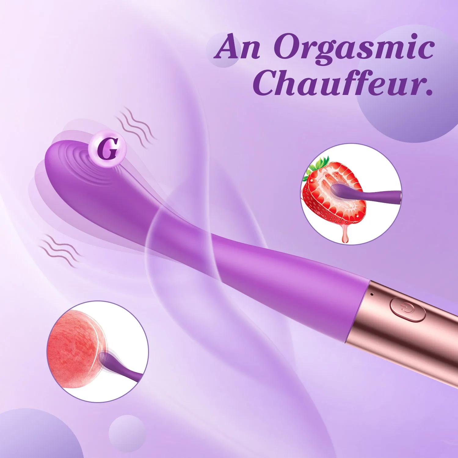 Kushor-Vibromasseur en Silicone Souple pour Femme, StiLiban ateur de Clitoris et Vagin, Jouets Sexue