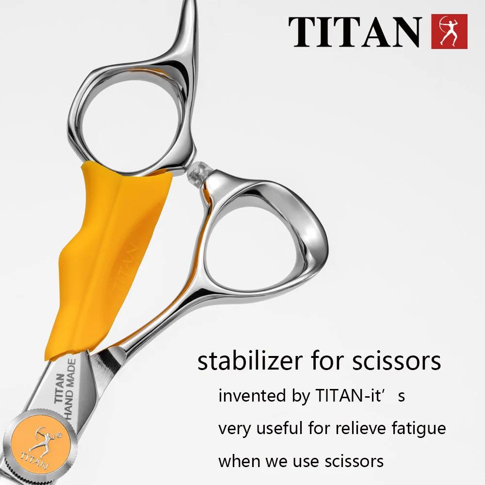 Titan ciseaux à cheveux professionnels coupe amincissante ciseaux à cheveux de barbier ciseaux de co