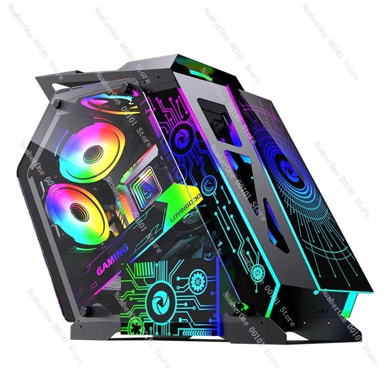 Châssis de bureau, châssis d'ordinateur e-sports, châssis de bureau pour jeux Internet café