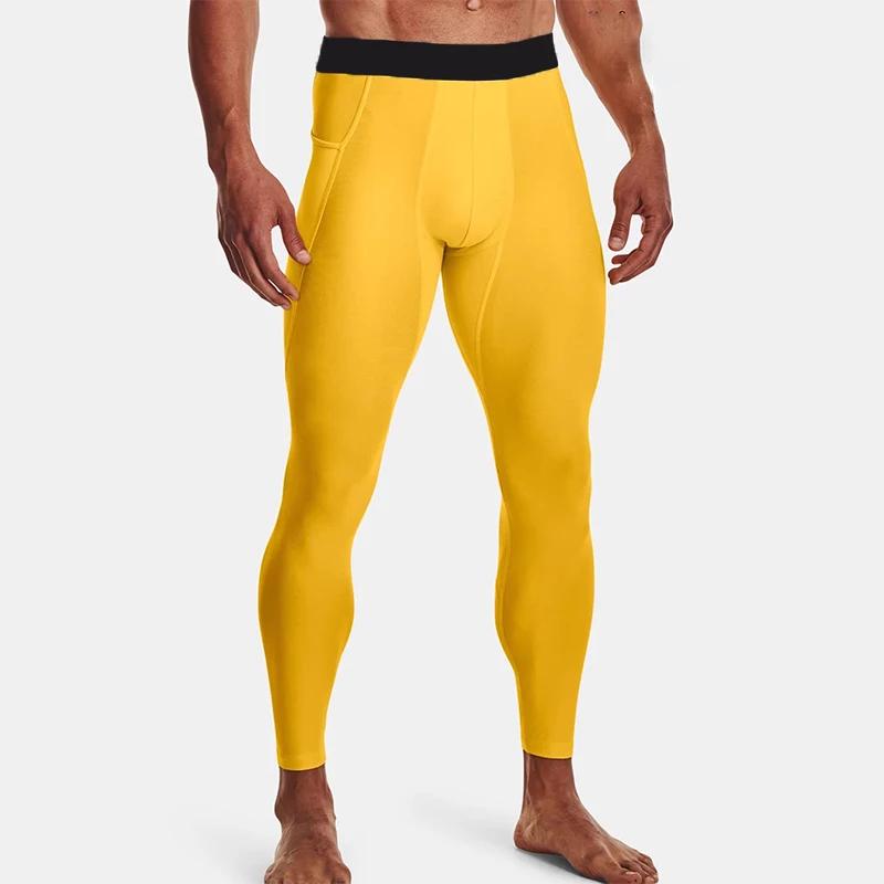 Hommes Leggings de course collants de Sport de gymnastique à séchage rapide homme Compression pantal