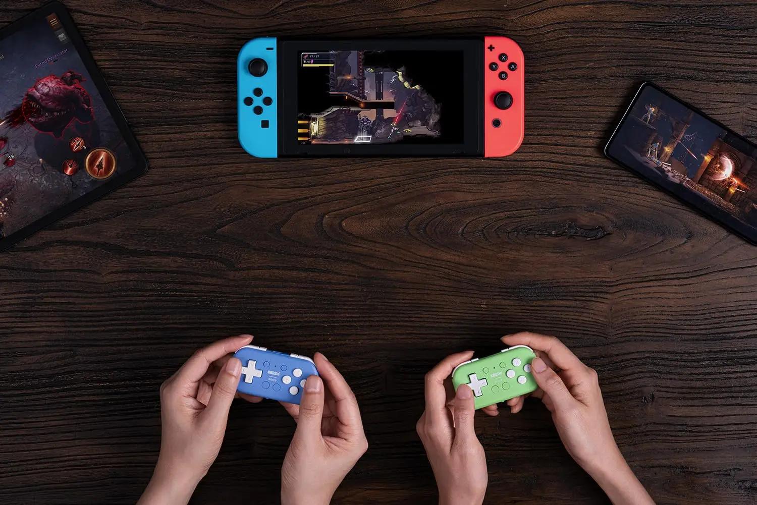 8BitDo Micro manette de jeu Bluetooth Mini contrôleur de jeu pour Switch, Android et Raspberry Pi, p