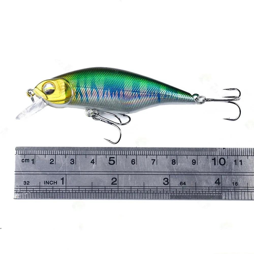 Leurre méné rigide coulant en plastique, appât artificiel wobbler idéal pour la pêche au brochet ou