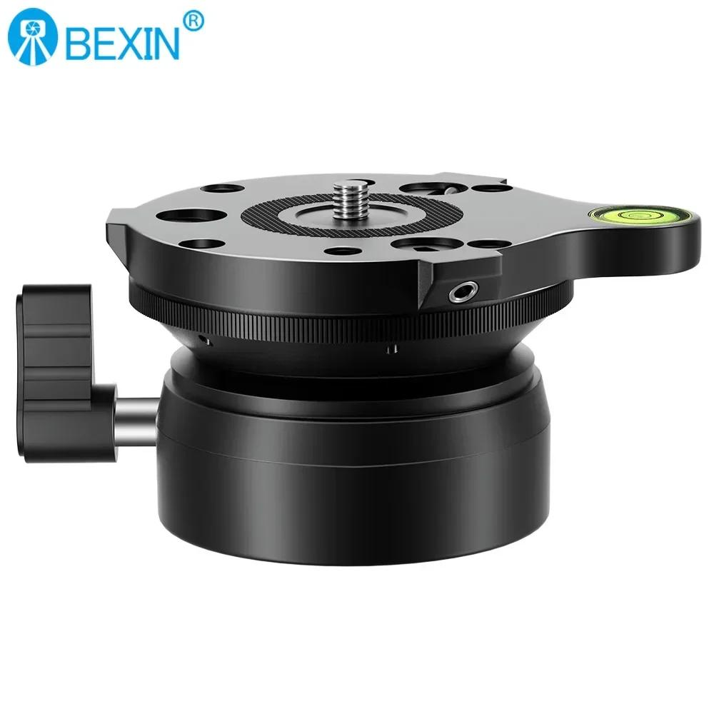BEXIN-Trépied professionnel pour appareil photo reflex numérique, base de chute, plaque de réglage a